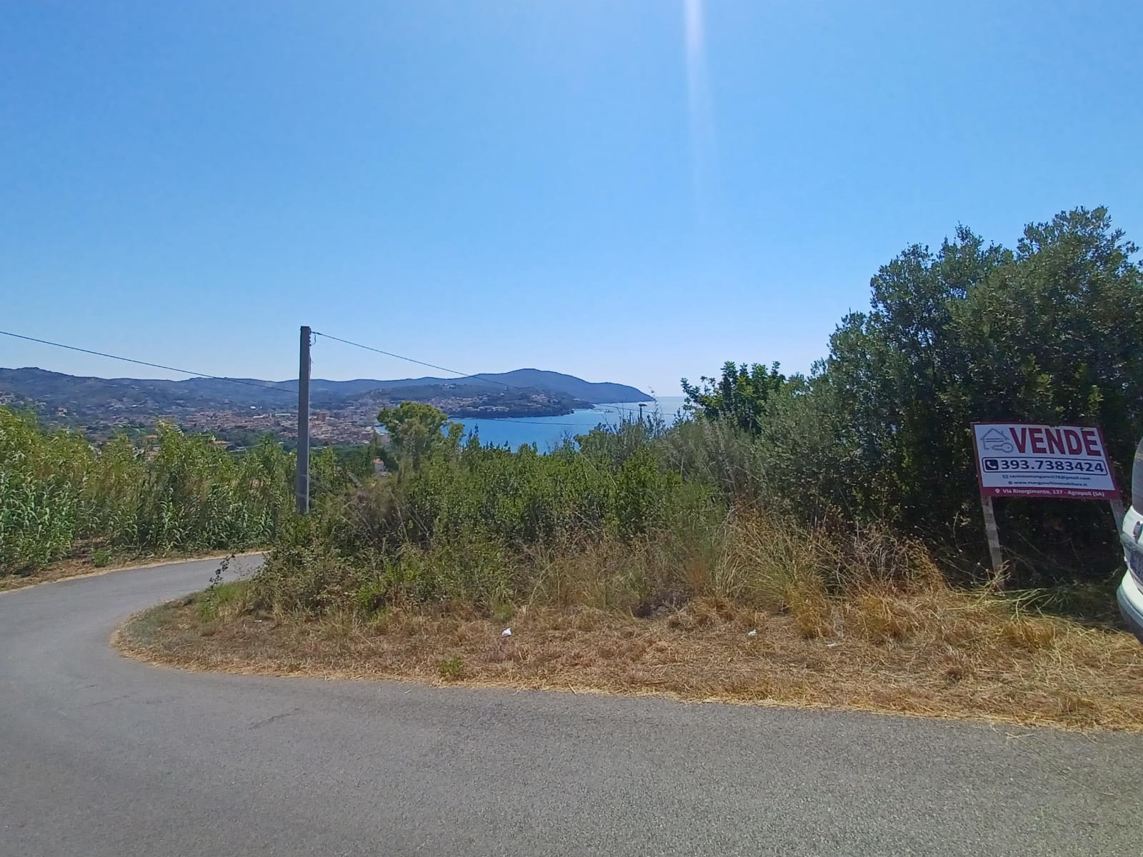Terreno ad Agropoli su colle San Marco